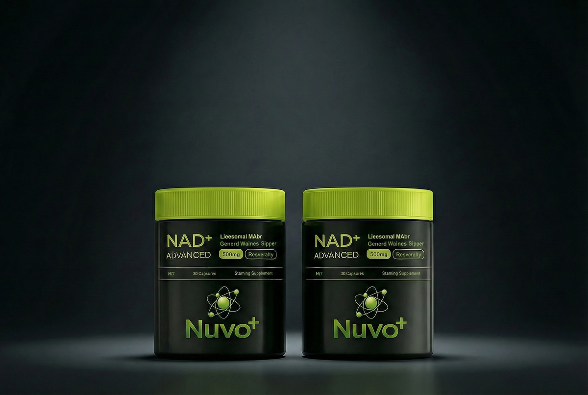 Nuvo+ NAD+ Advanced - NAD Supplement with Resveratrol