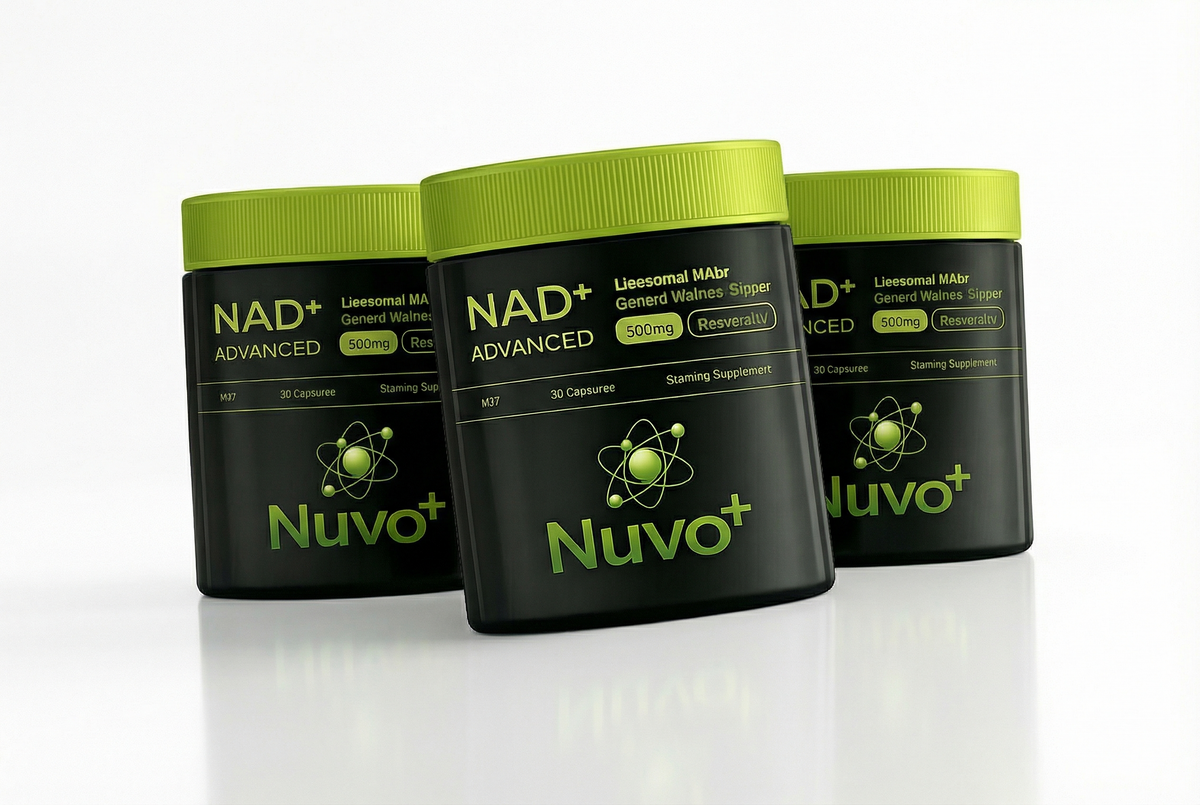 Nuvo+ NAD+ Advanced - NAD Supplement with Resveratrol